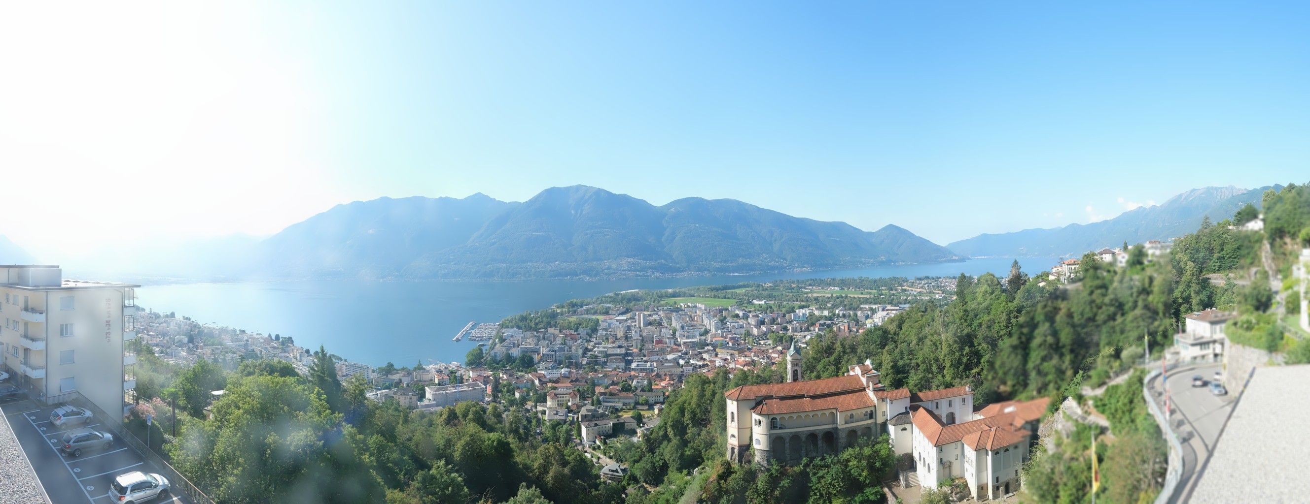 Orselina: Madonna del Sasso - Ascona Locarno