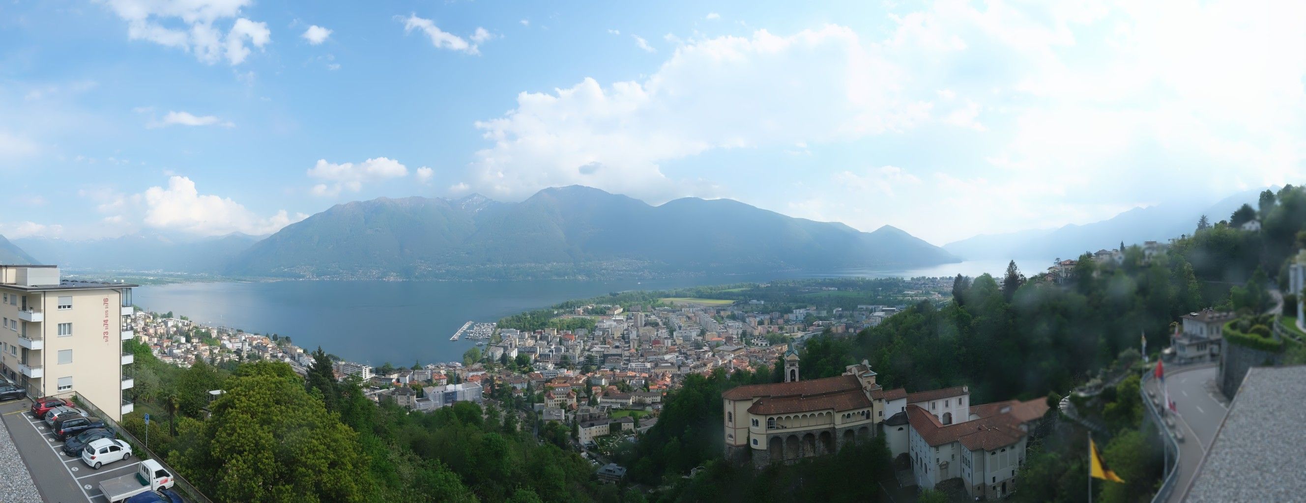 Orselina: Madonna del Sasso - Ascona Locarno