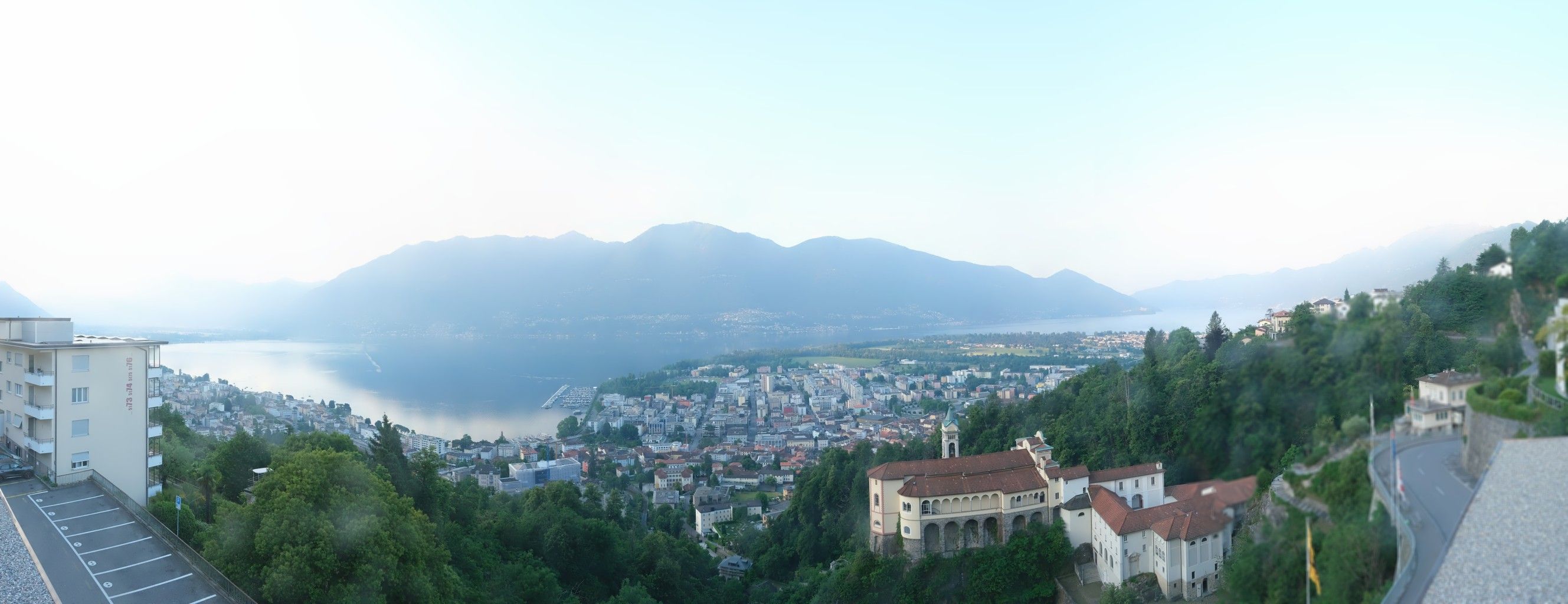 Orselina: Madonna del Sasso - Ascona Locarno