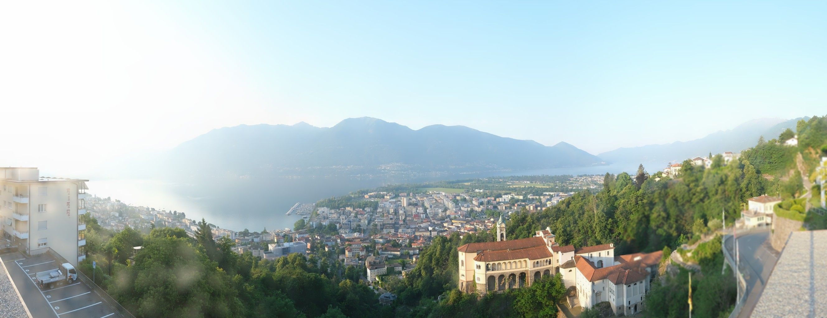 Orselina: Madonna del Sasso - Ascona Locarno