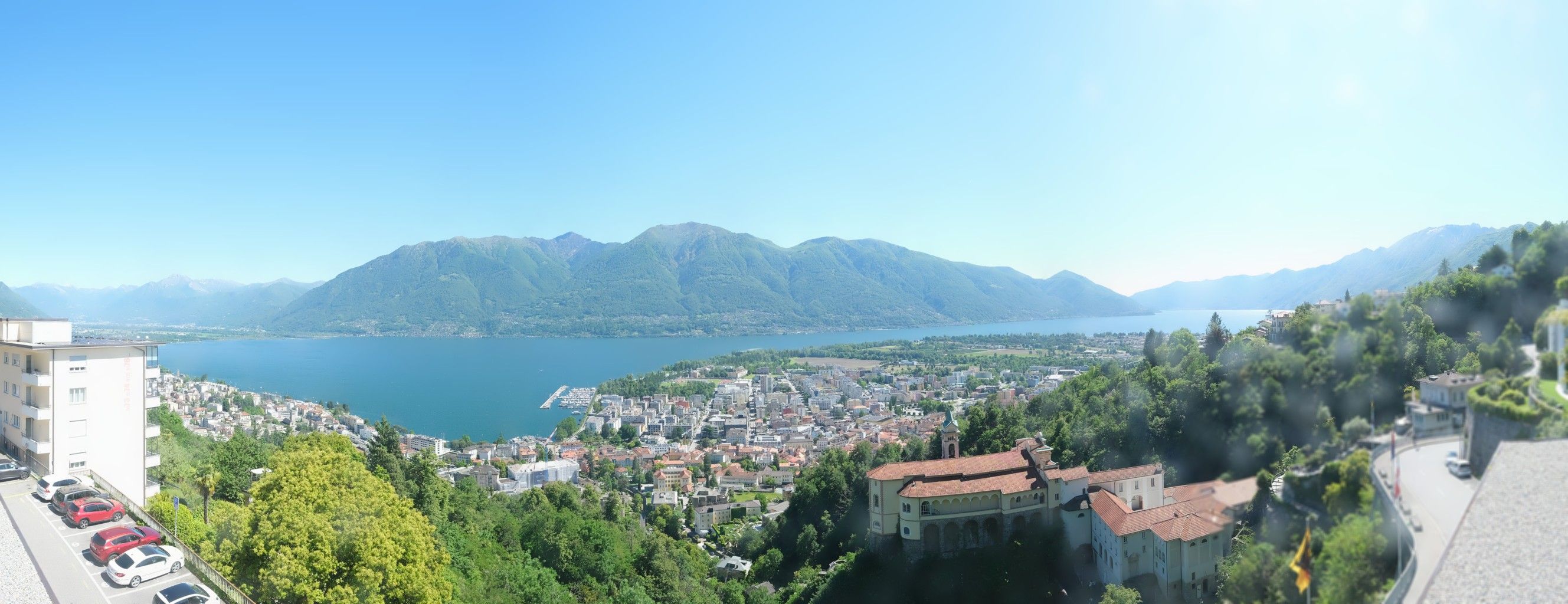 Orselina: Madonna del Sasso - Ascona Locarno