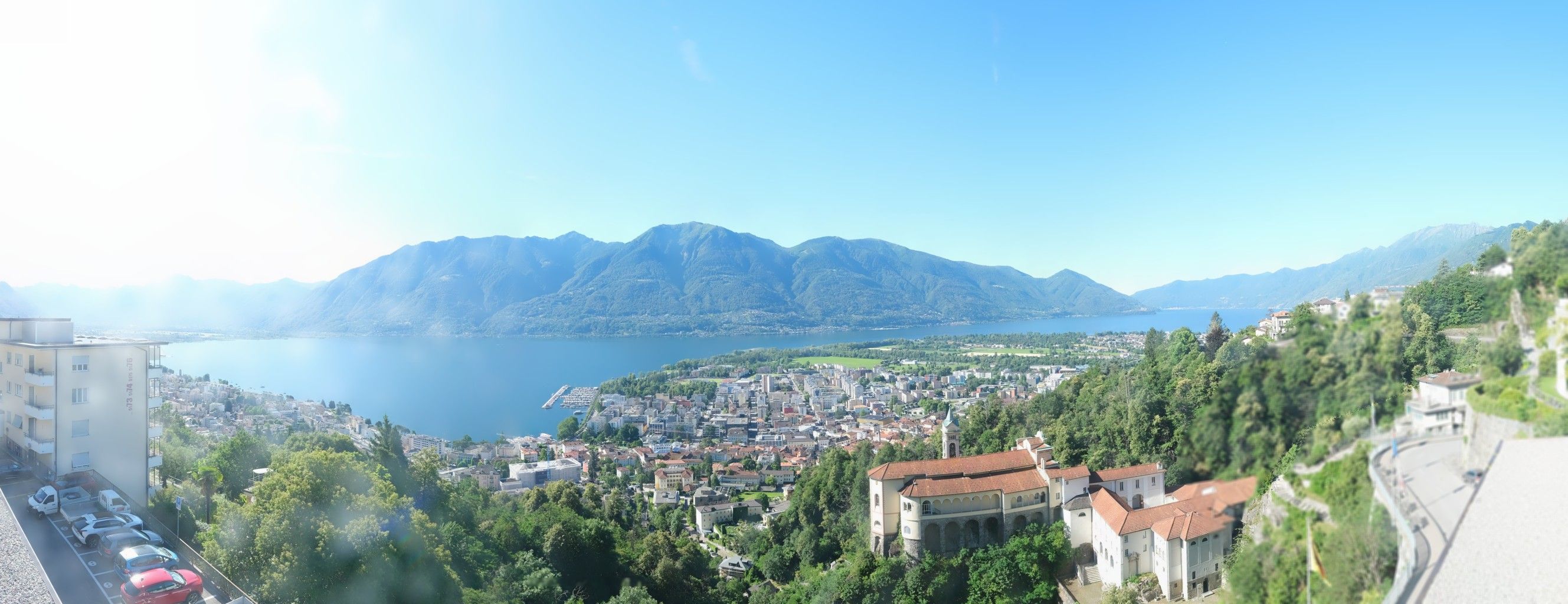 Orselina: Madonna del Sasso - Ascona Locarno
