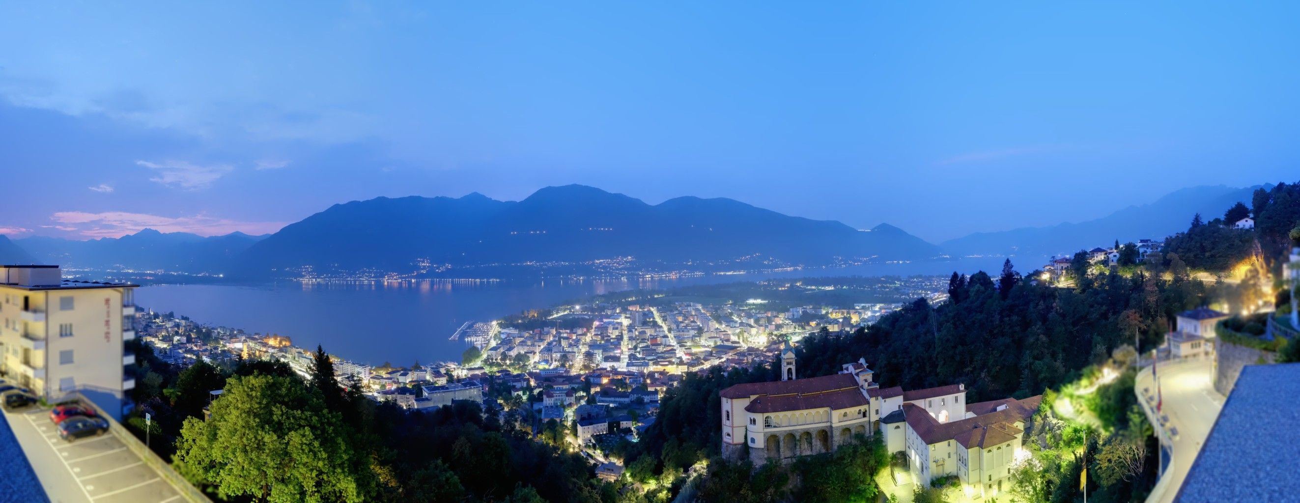 Orselina: Madonna del Sasso - Ascona Locarno