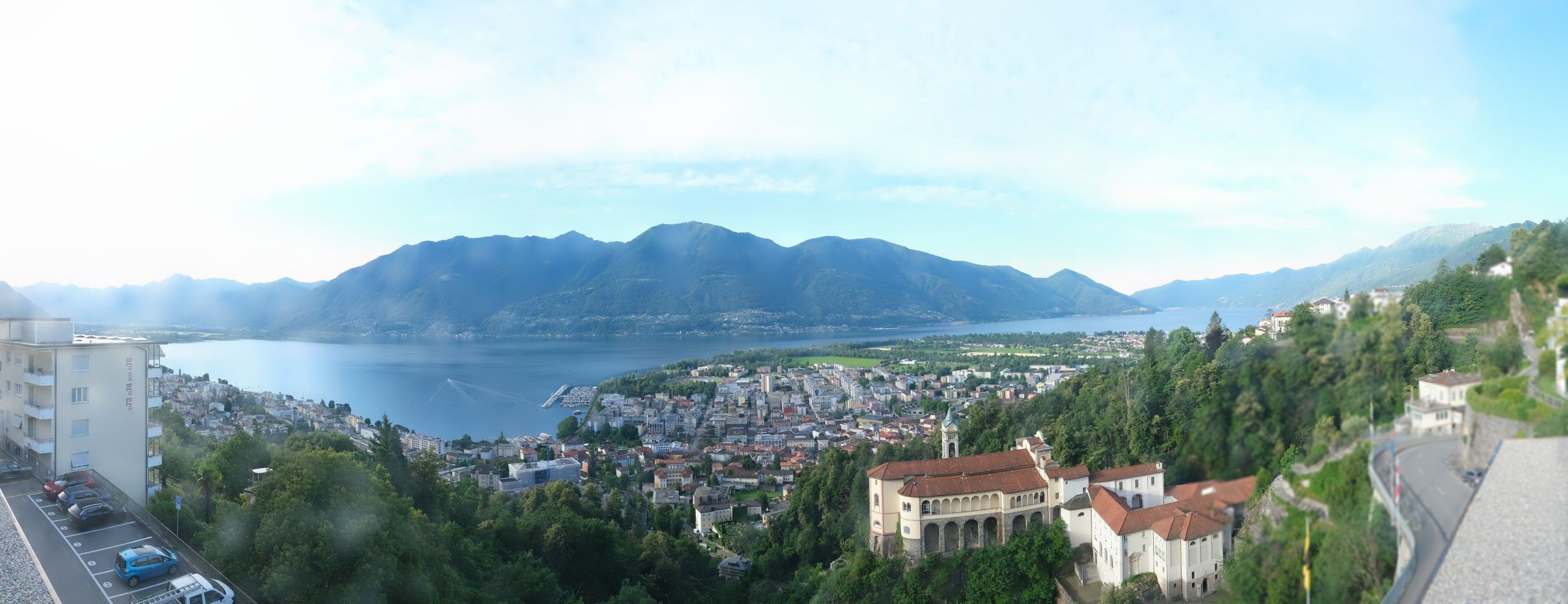 Orselina: Madonna del Sasso - Ascona Locarno