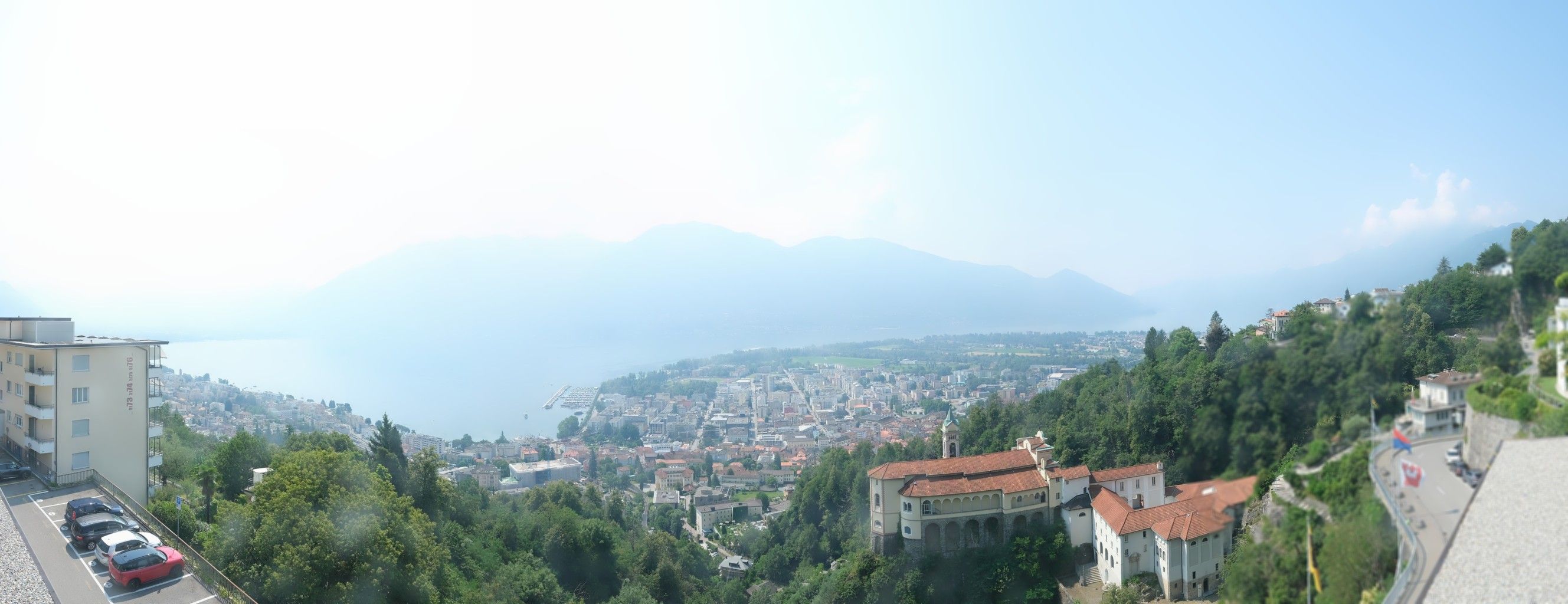 Orselina: Madonna del Sasso - Ascona Locarno