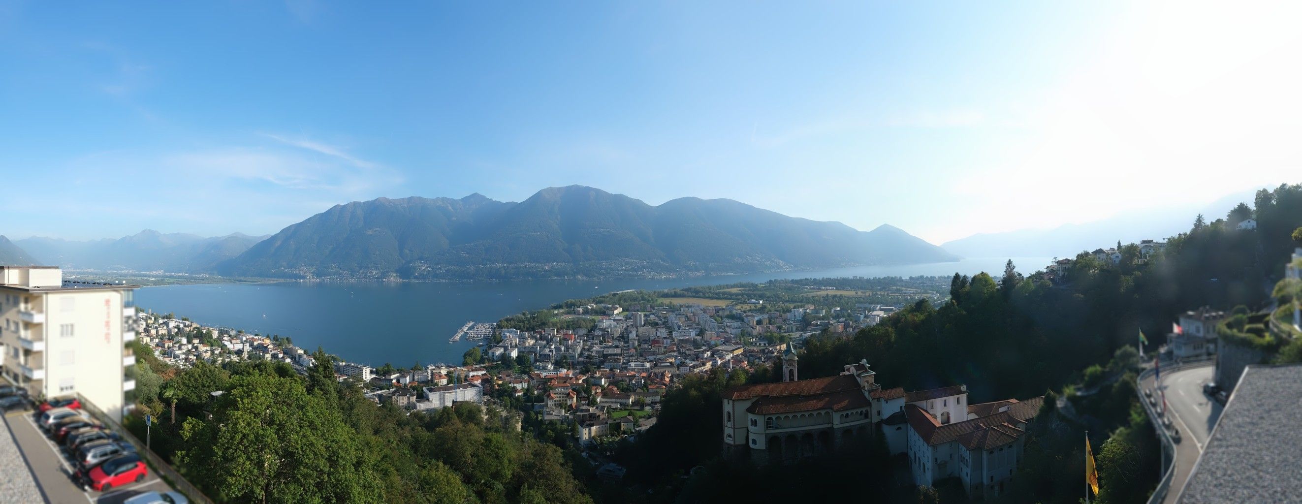Orselina: Madonna del Sasso - Ascona Locarno