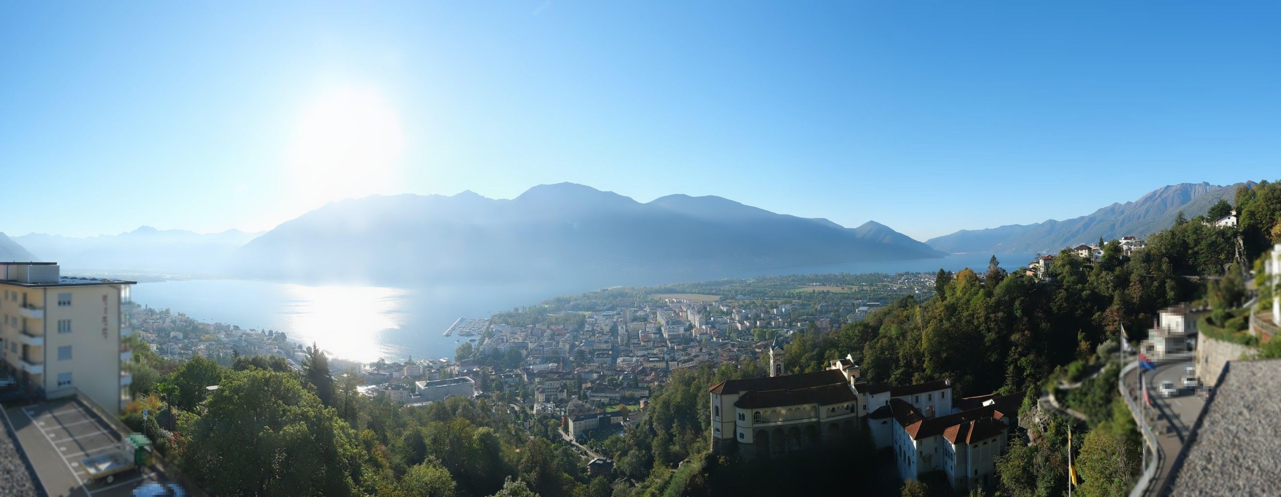 Orselina: Madonna del Sasso - Ascona Locarno