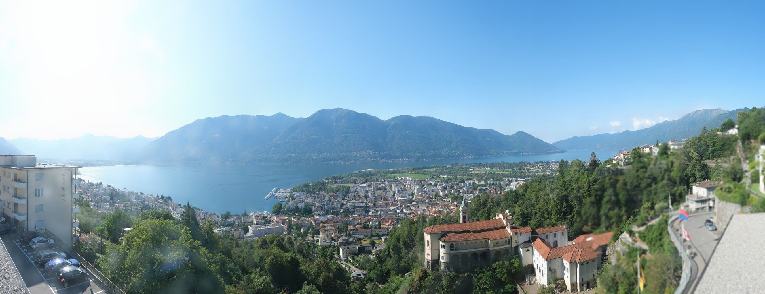 Orselina: Madonna del Sasso - Ascona Locarno