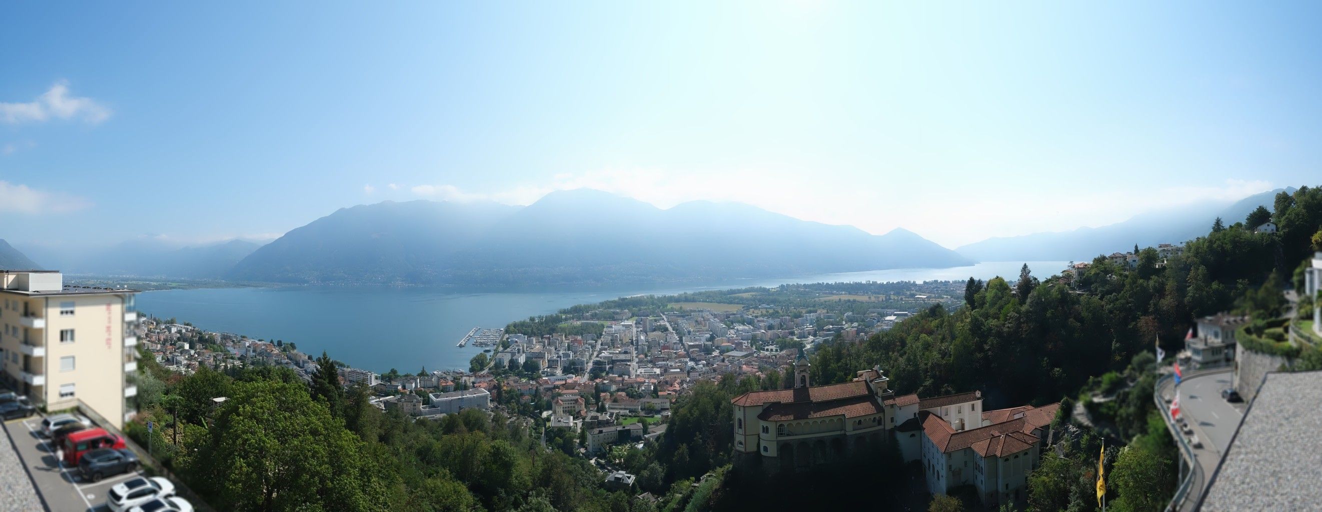 Orselina: Madonna del Sasso - Ascona Locarno