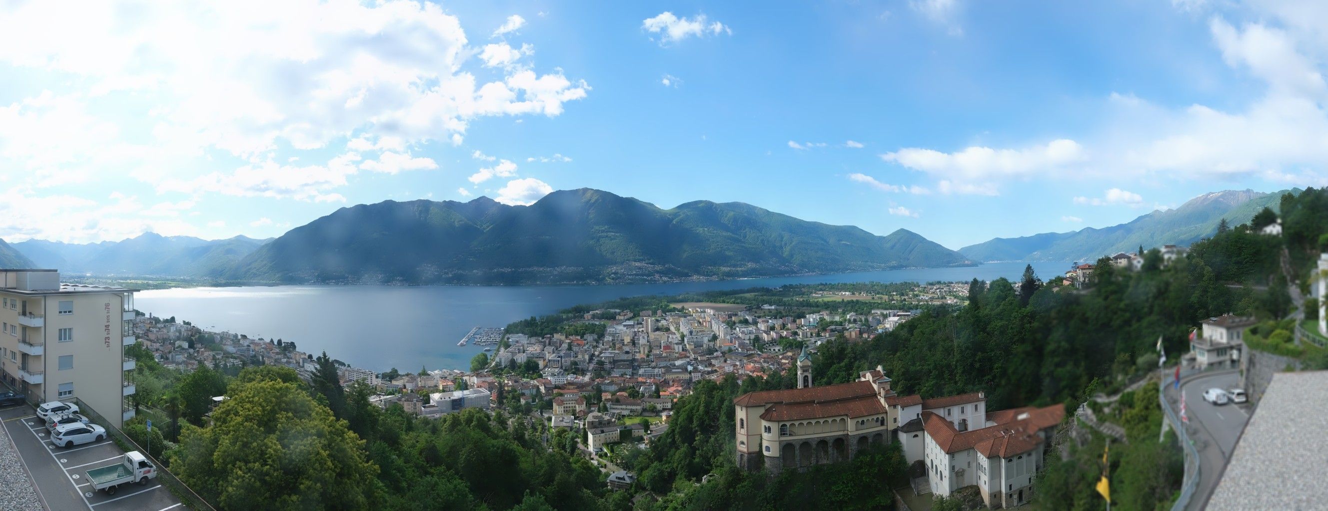 Orselina: Madonna del Sasso - Ascona Locarno