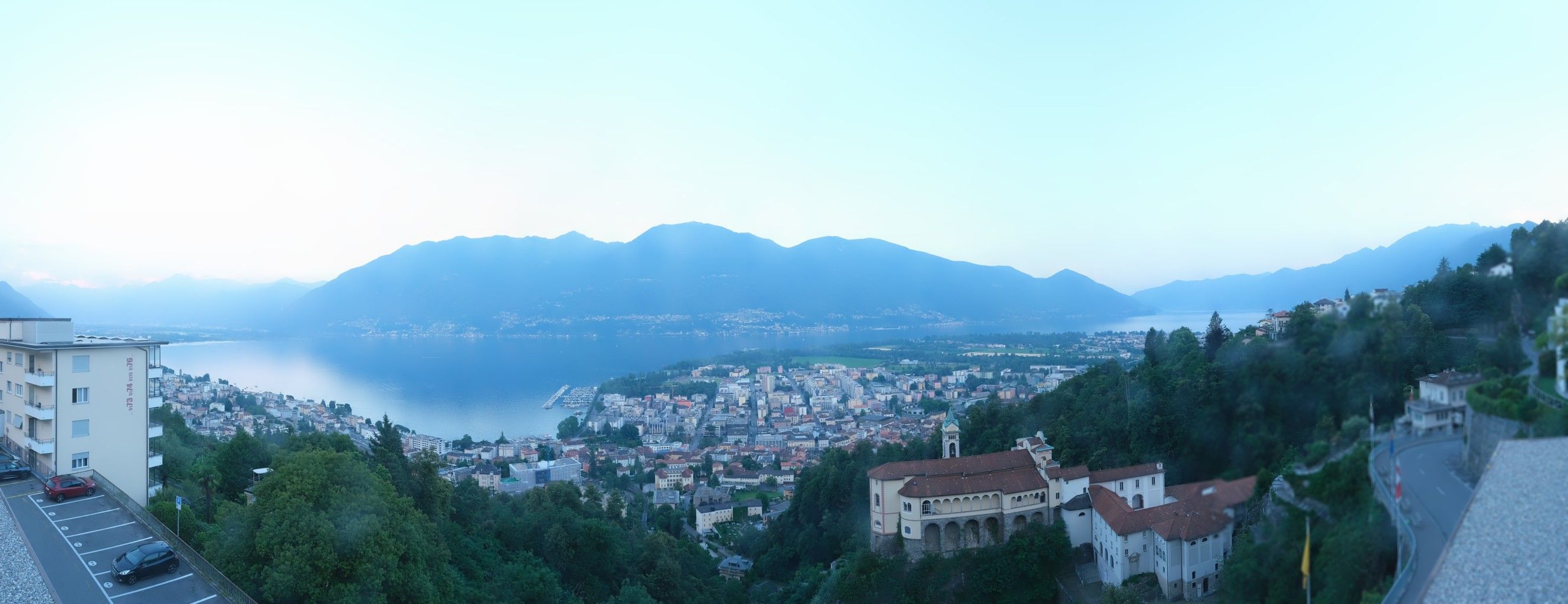 Orselina: Madonna del Sasso - Ascona Locarno