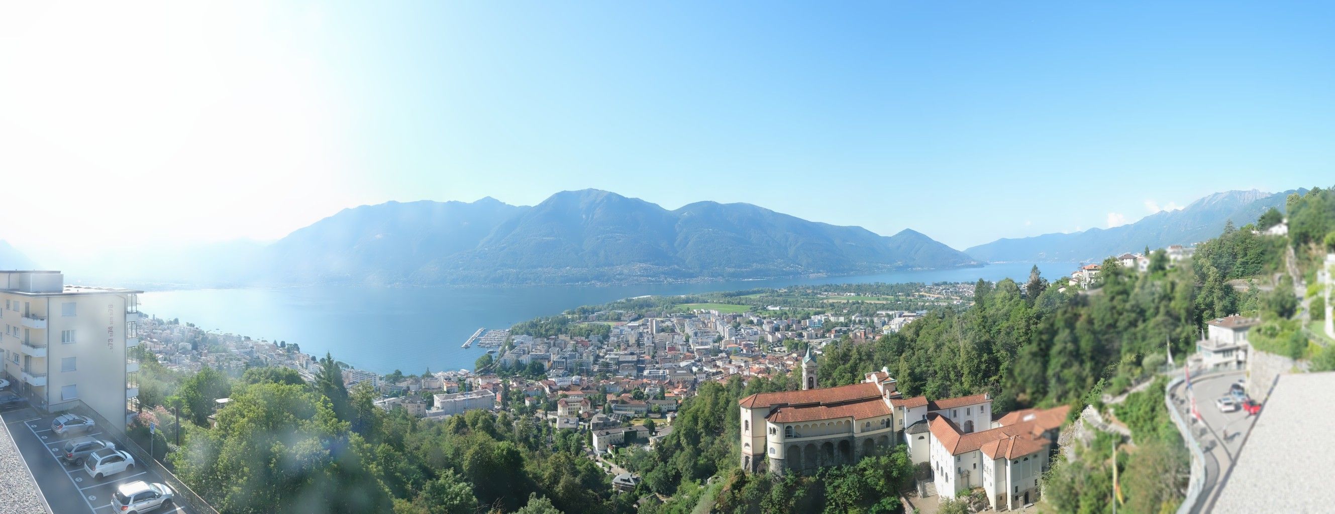 Orselina: Madonna del Sasso - Ascona Locarno