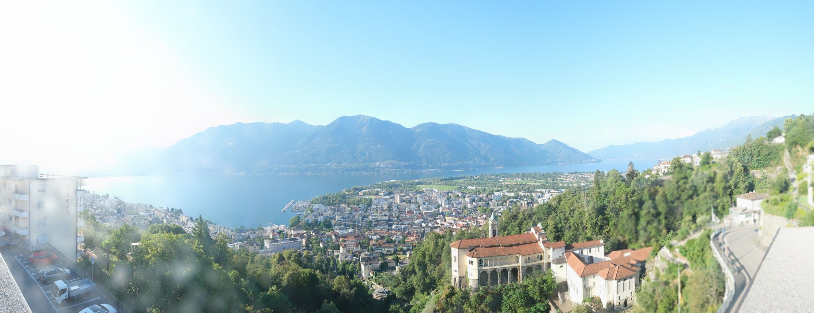 Orselina: Madonna del Sasso - Ascona Locarno
