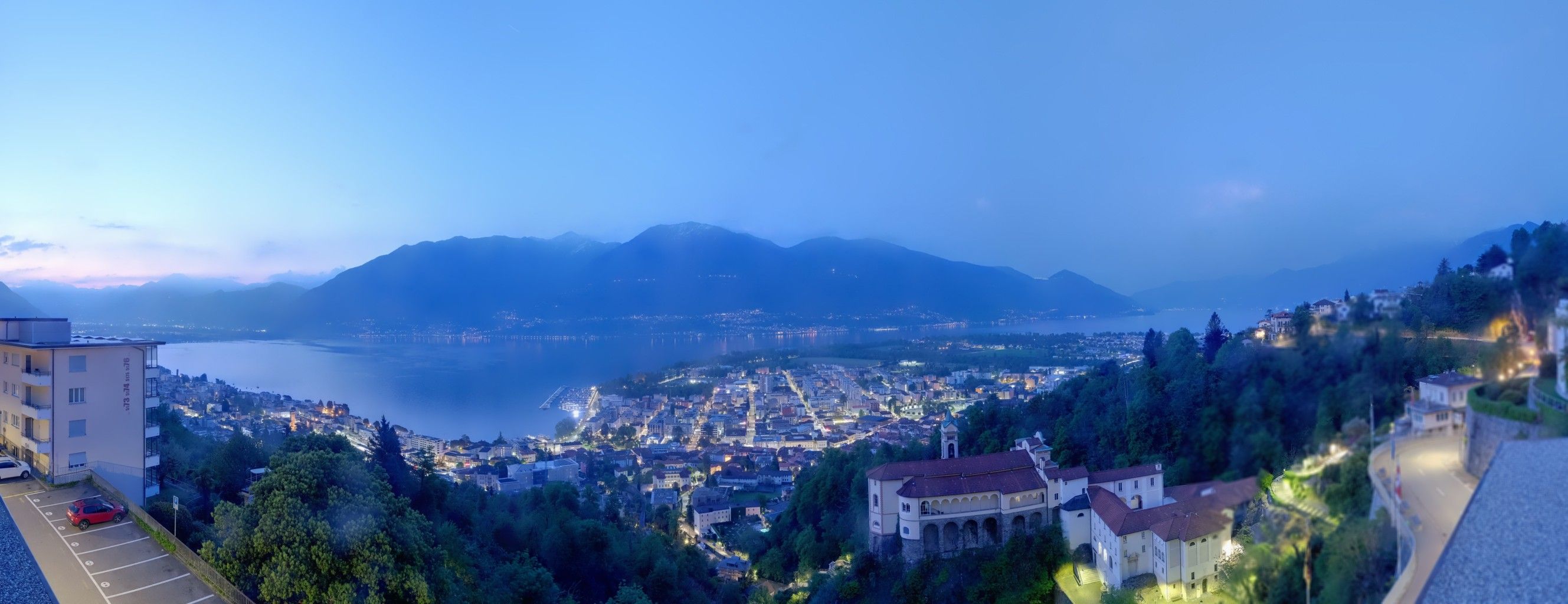 Orselina: Madonna del Sasso - Ascona Locarno