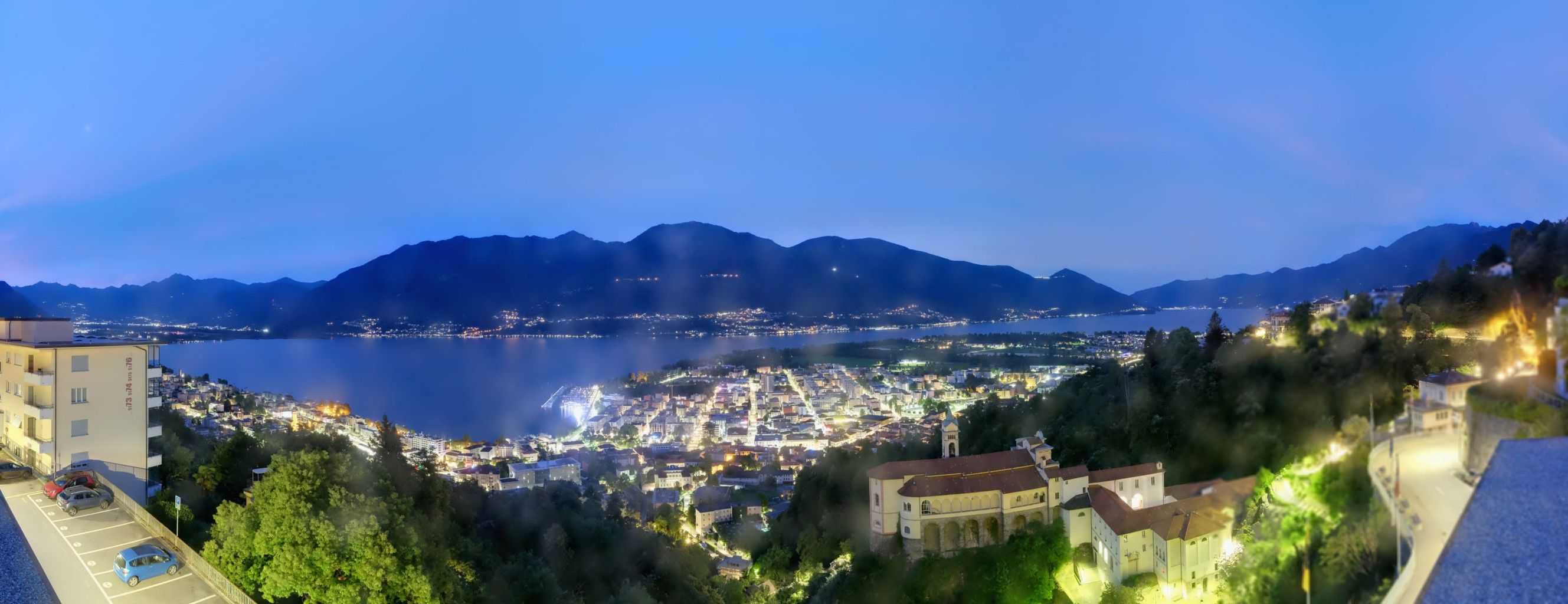 Orselina: Madonna del Sasso - Ascona Locarno