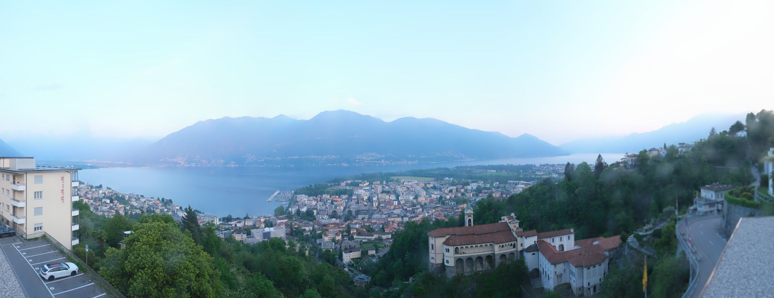 Orselina: Madonna del Sasso - Ascona Locarno