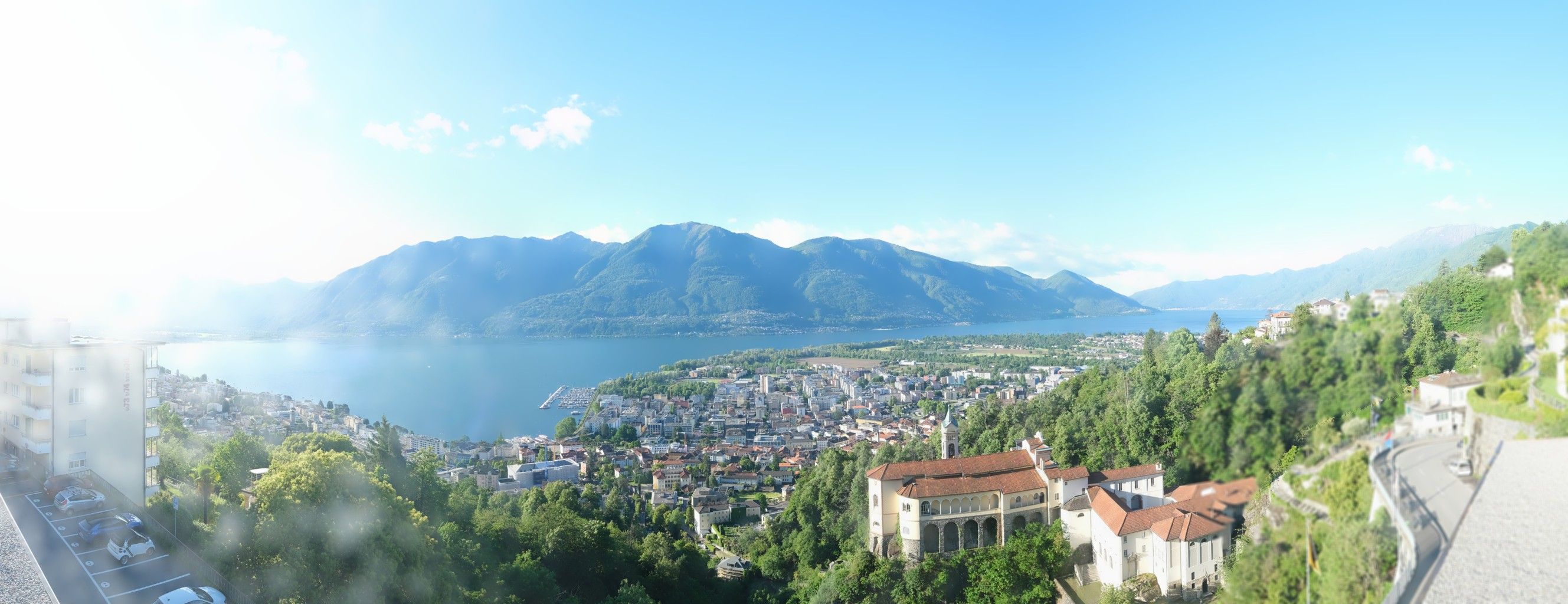 Orselina: Madonna del Sasso - Ascona Locarno