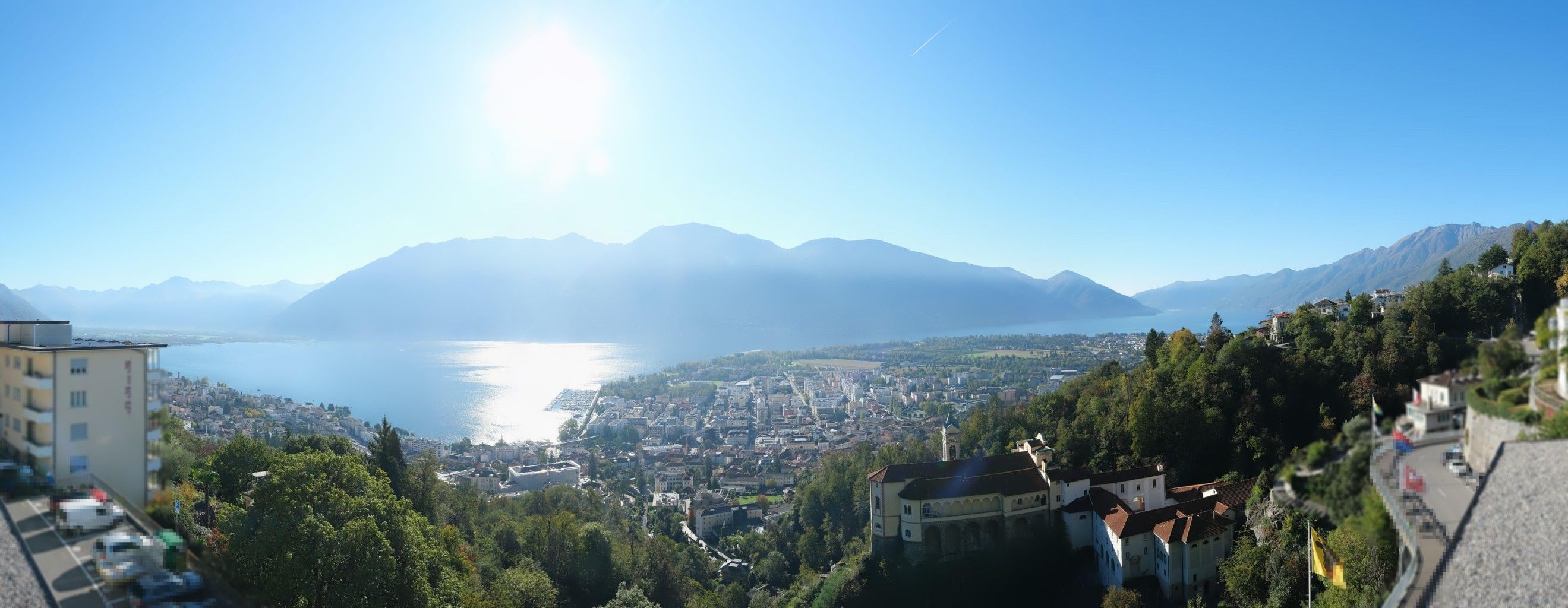 Orselina: Madonna del Sasso - Ascona Locarno