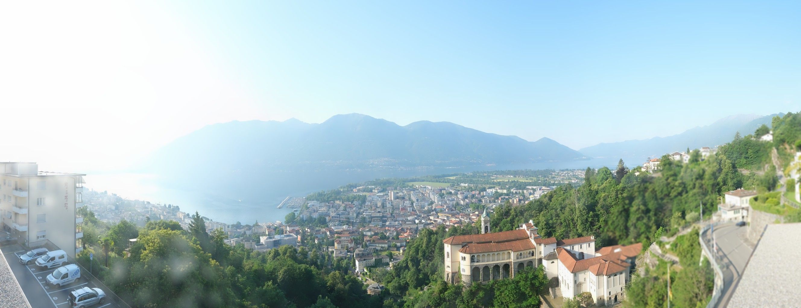 Orselina: Madonna del Sasso - Ascona Locarno