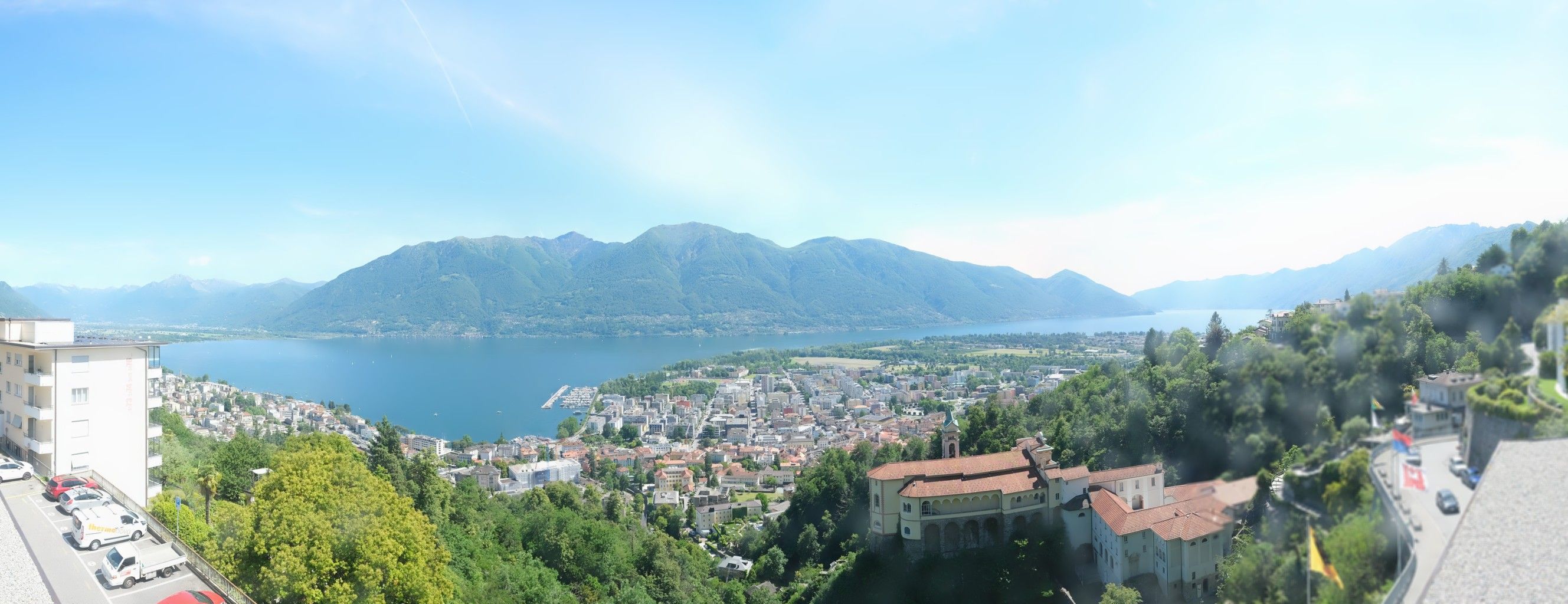 Orselina: Madonna del Sasso - Ascona Locarno