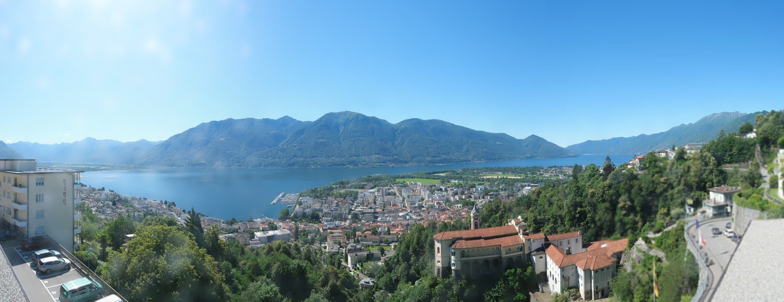 Orselina: Madonna del Sasso - Ascona Locarno