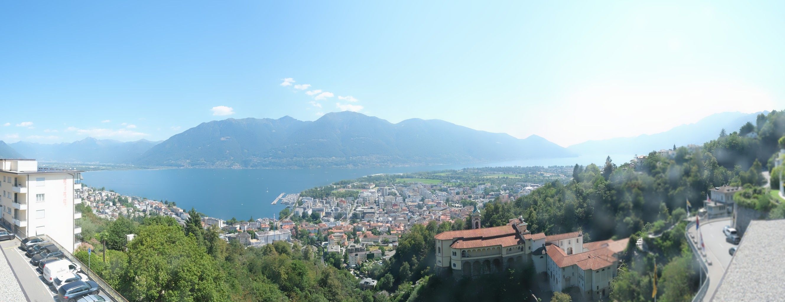 Orselina: Madonna del Sasso - Ascona Locarno