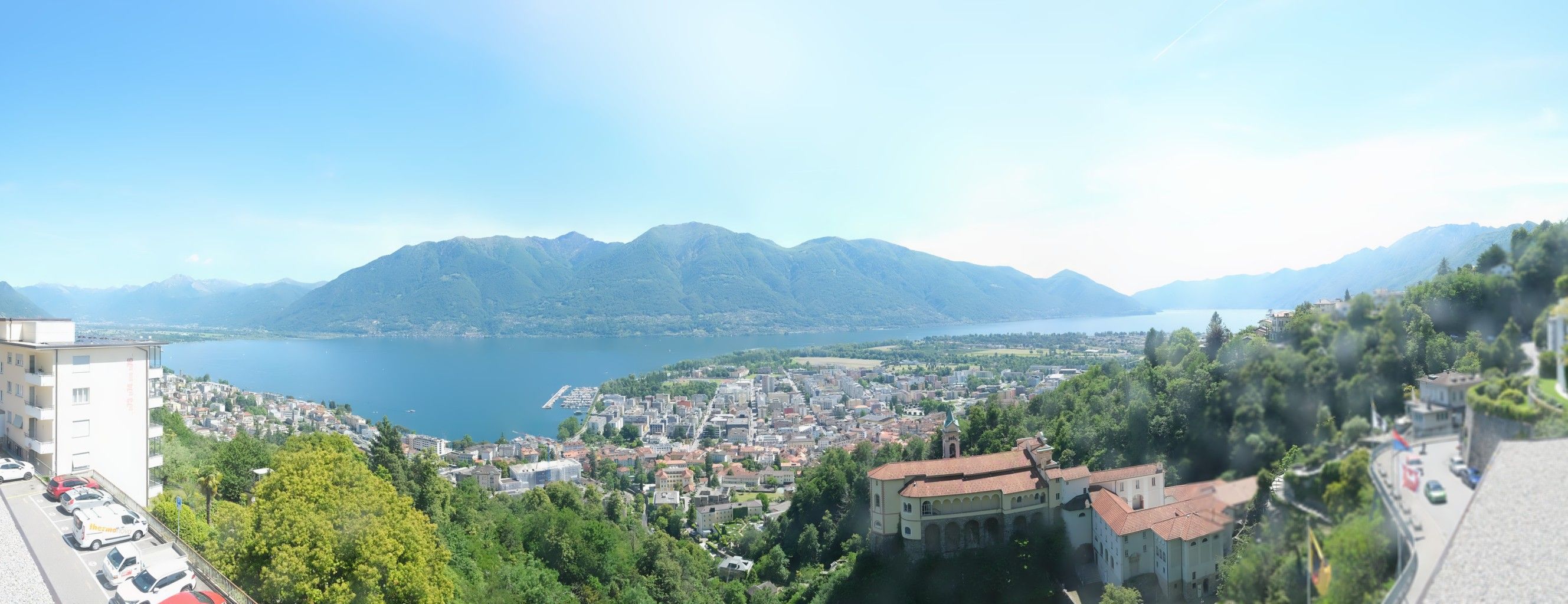 Orselina: Madonna del Sasso - Ascona Locarno