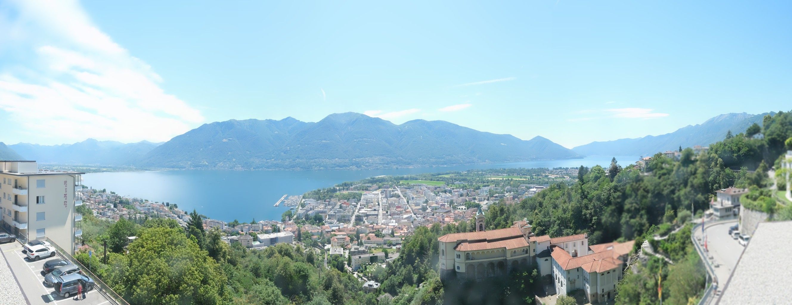 Orselina: Madonna del Sasso - Ascona Locarno