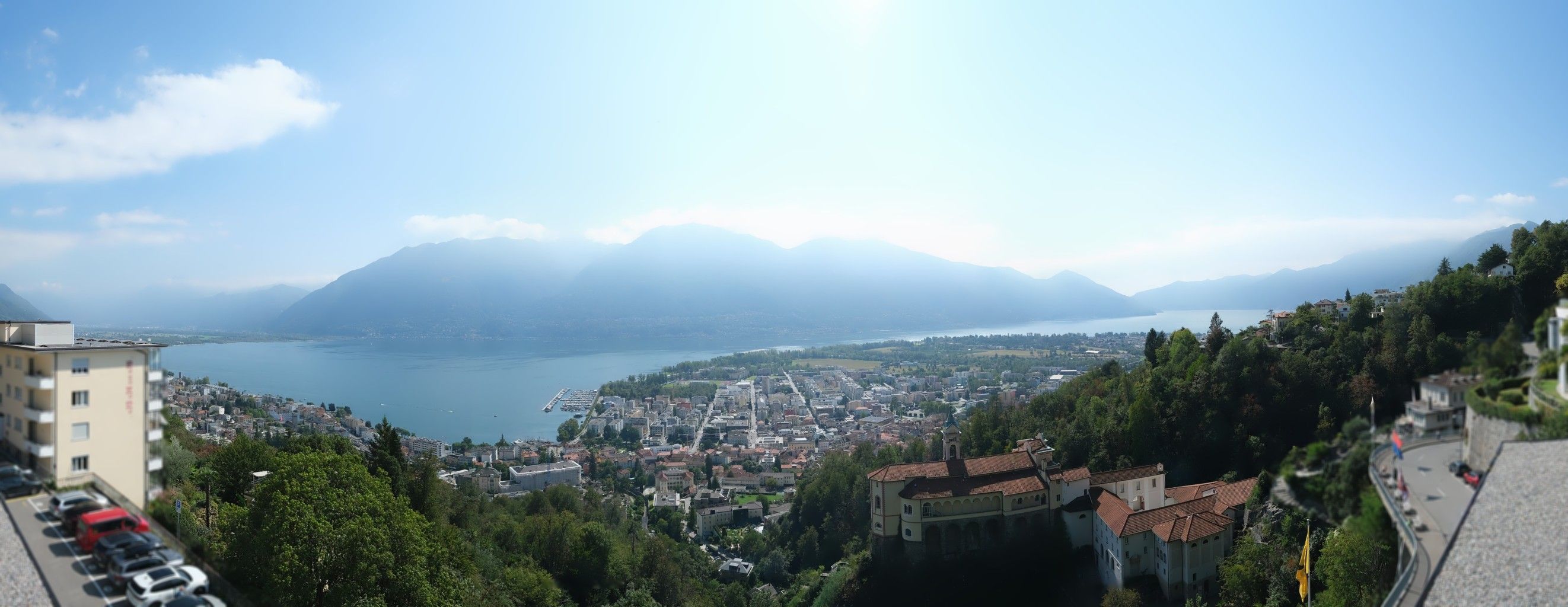 Orselina: Madonna del Sasso - Ascona Locarno