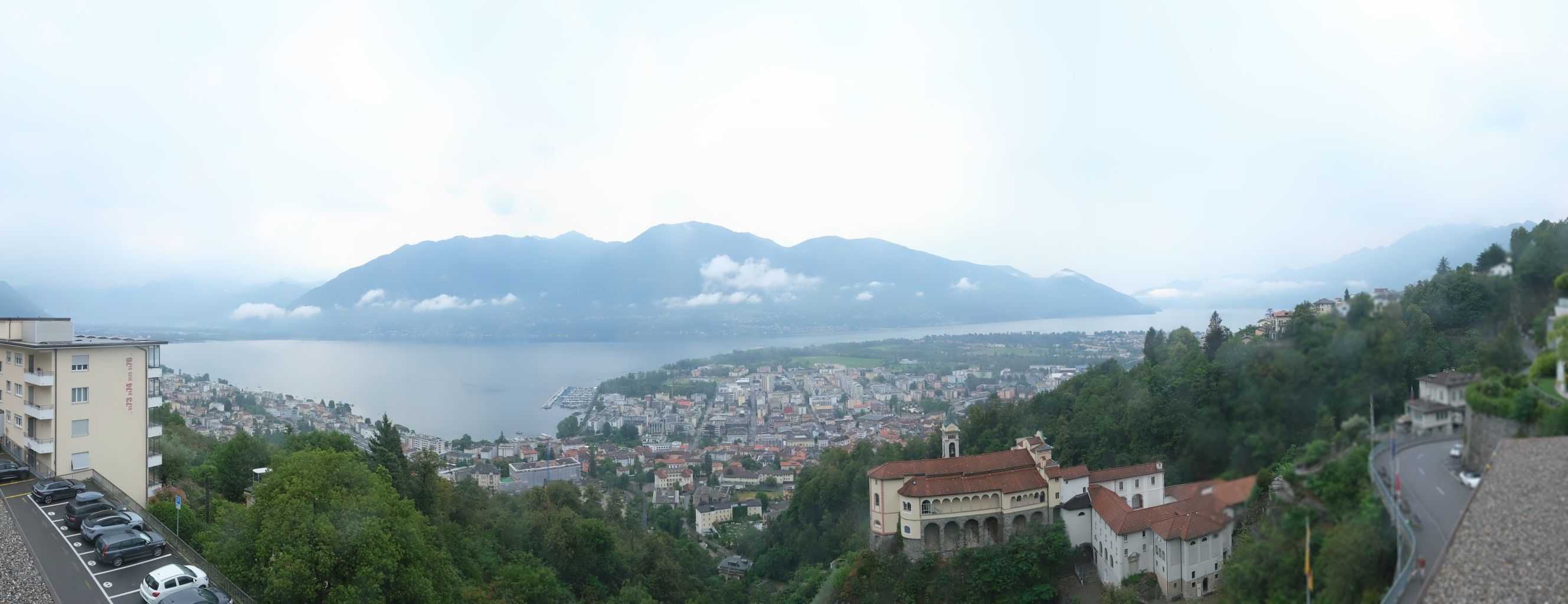 Orselina: Madonna del Sasso - Ascona Locarno