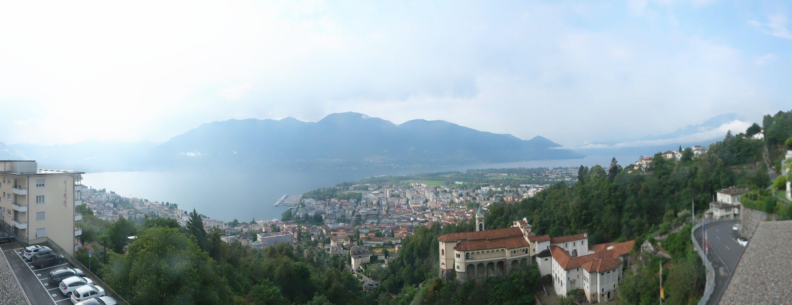 Orselina: Madonna del Sasso - Ascona Locarno
