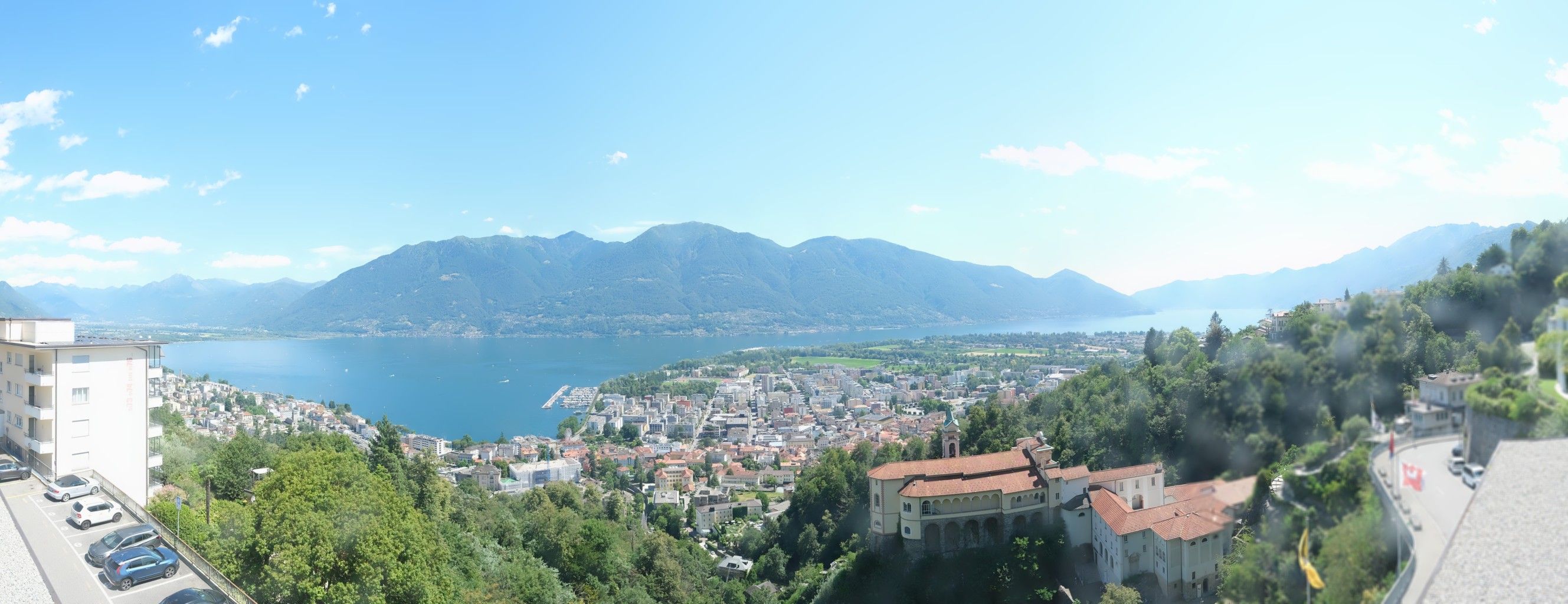 Orselina: Madonna del Sasso - Ascona Locarno