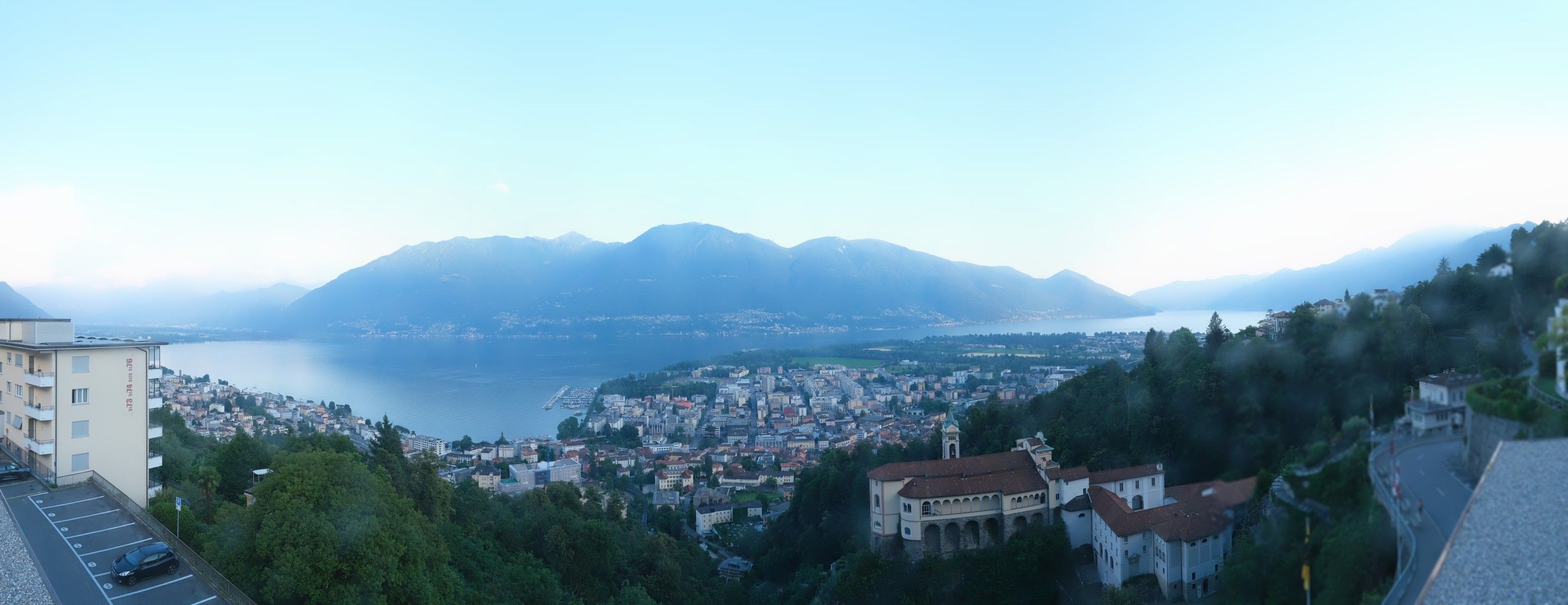 Orselina: Madonna del Sasso - Ascona Locarno