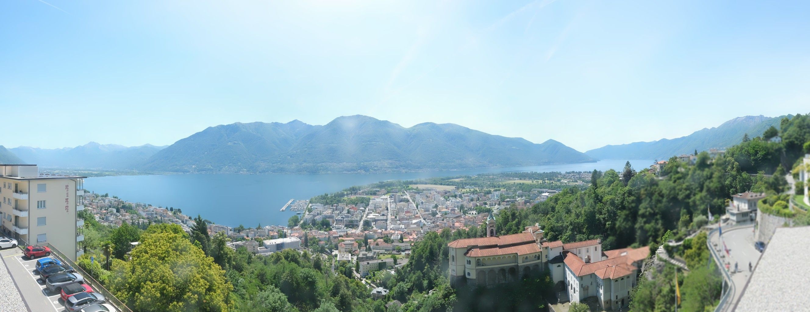 Orselina: Madonna del Sasso - Ascona Locarno