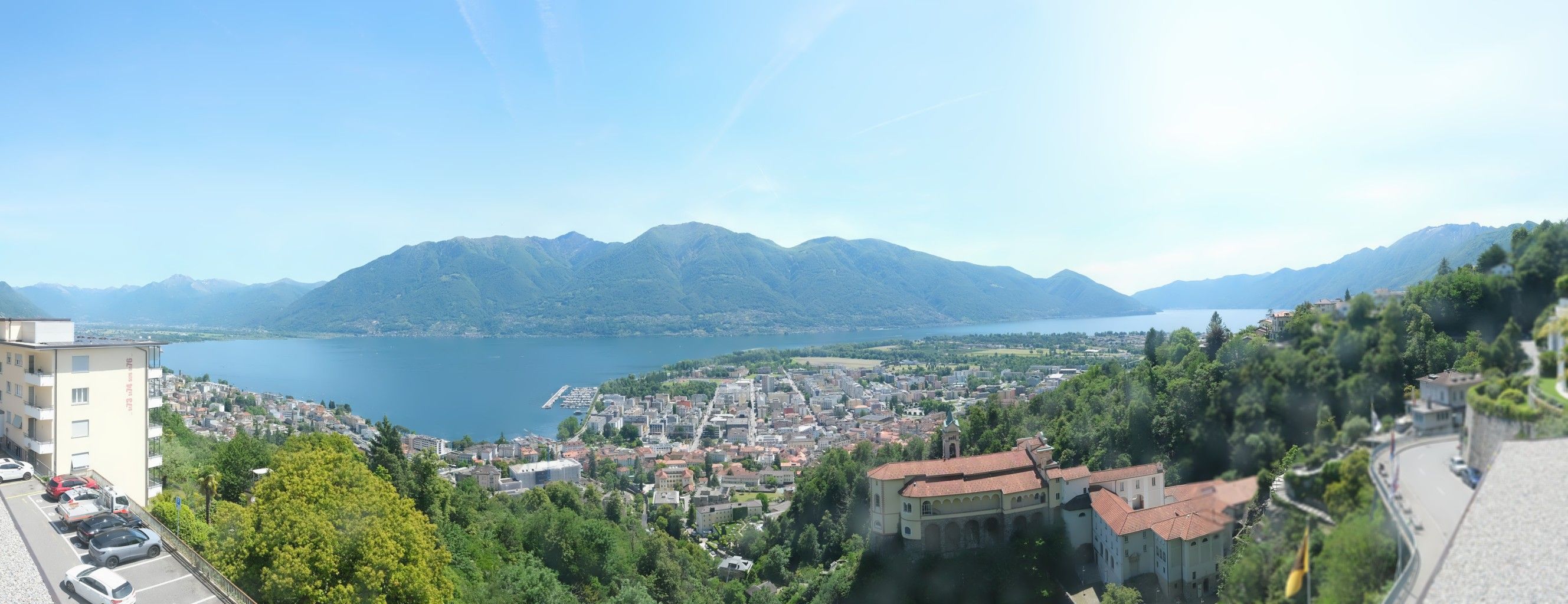 Orselina: Madonna del Sasso - Ascona Locarno