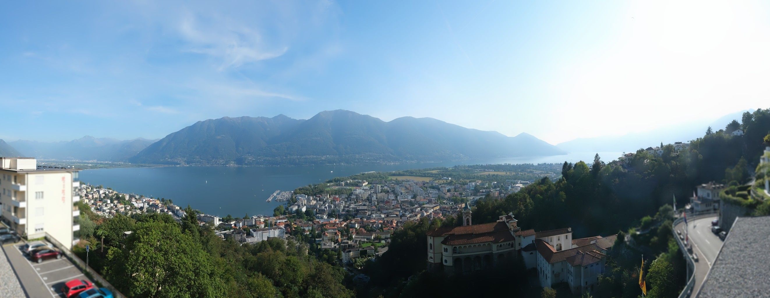Orselina: Madonna del Sasso - Ascona Locarno