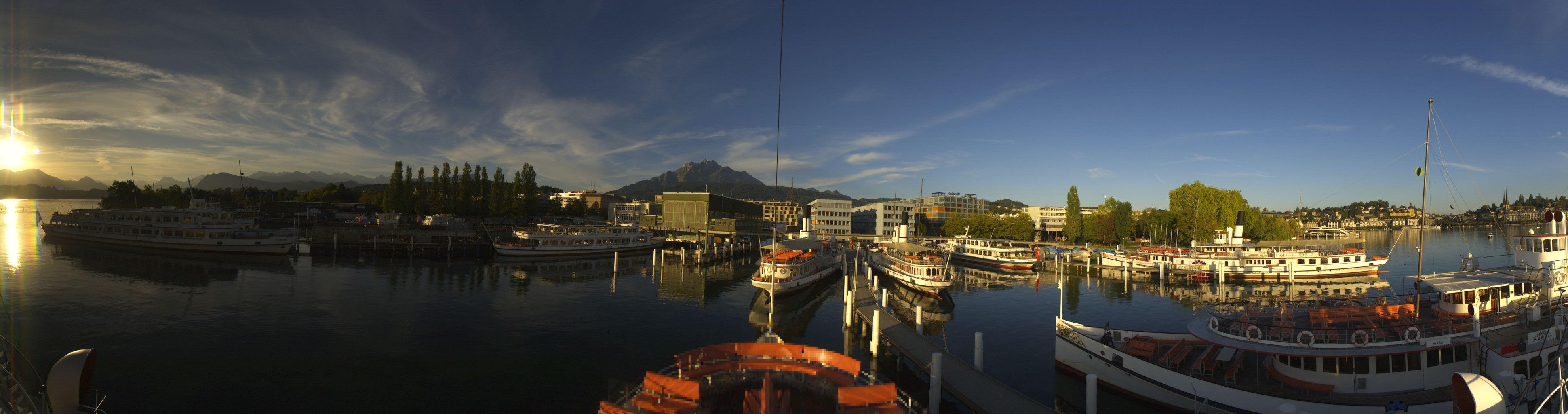 Luzern: Dampfschiff Stadt