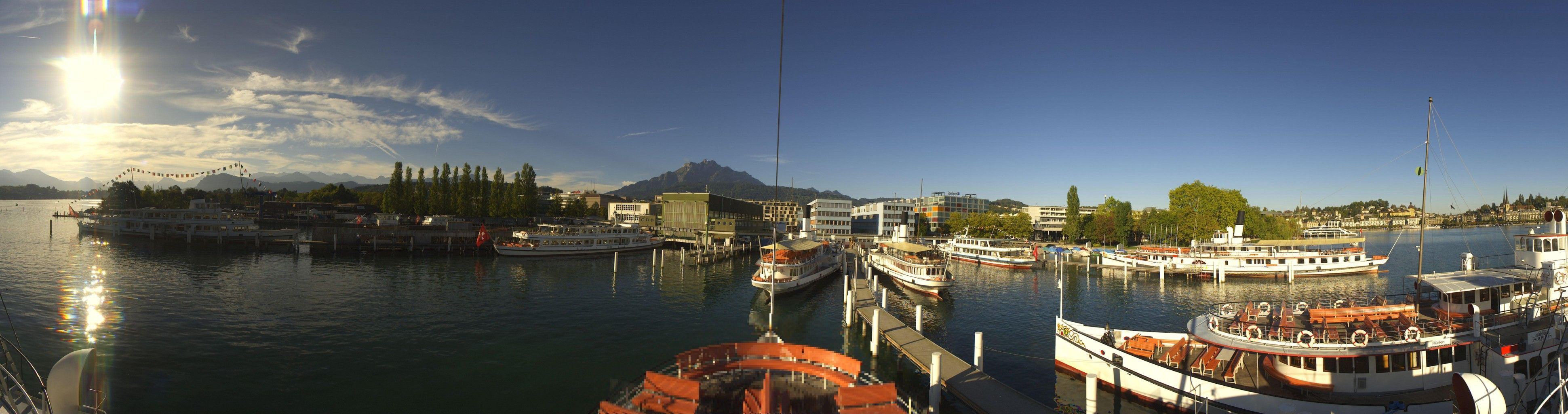 Luzern: Dampfschiff Stadt