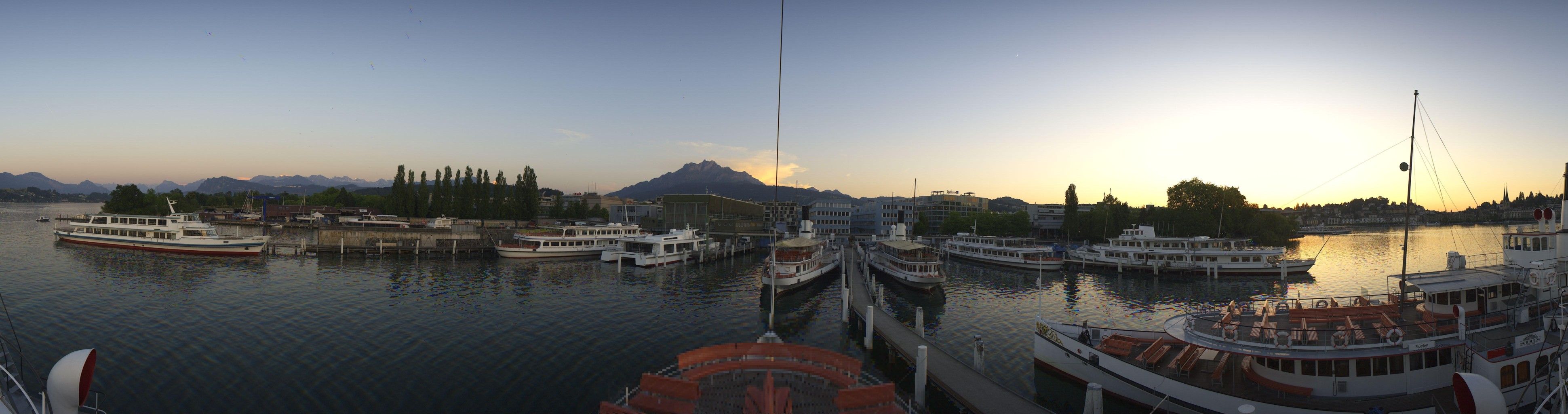 Luzern: Dampfschiff Stadt