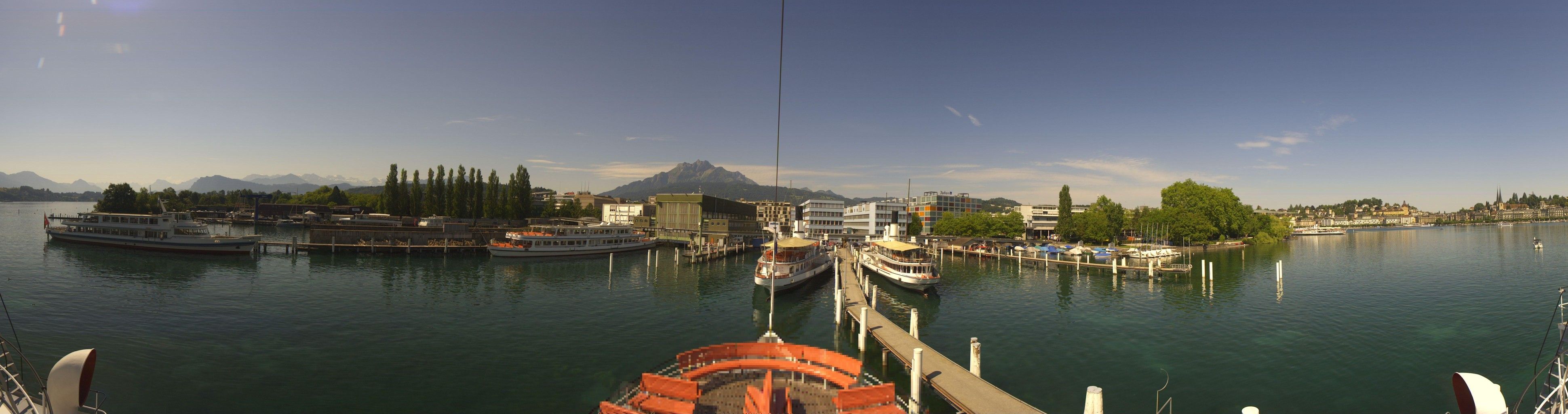 Luzern: Dampfschiff Stadt