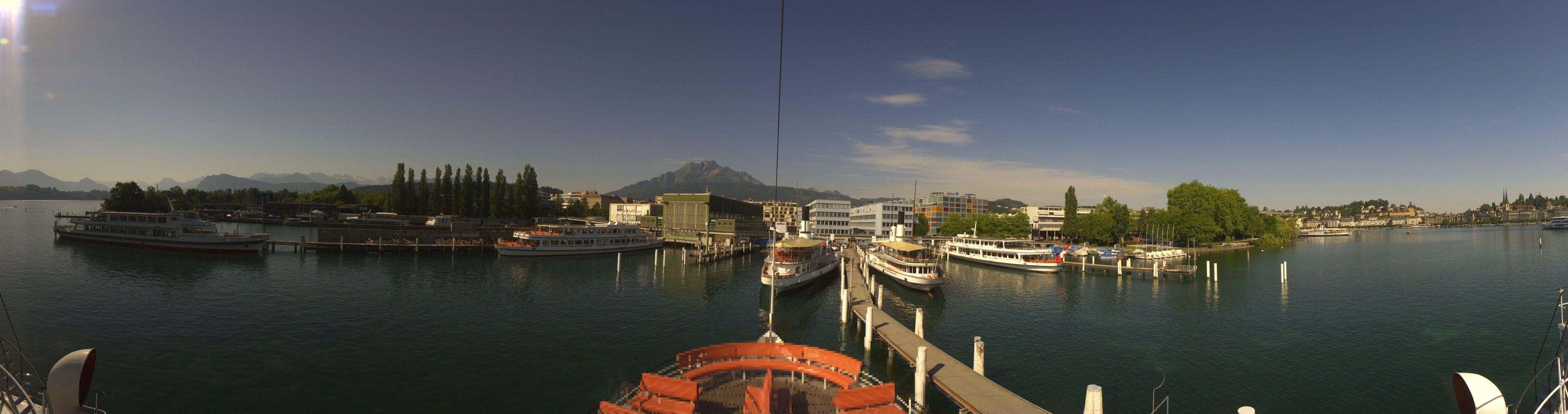 Luzern: Dampfschiff Stadt