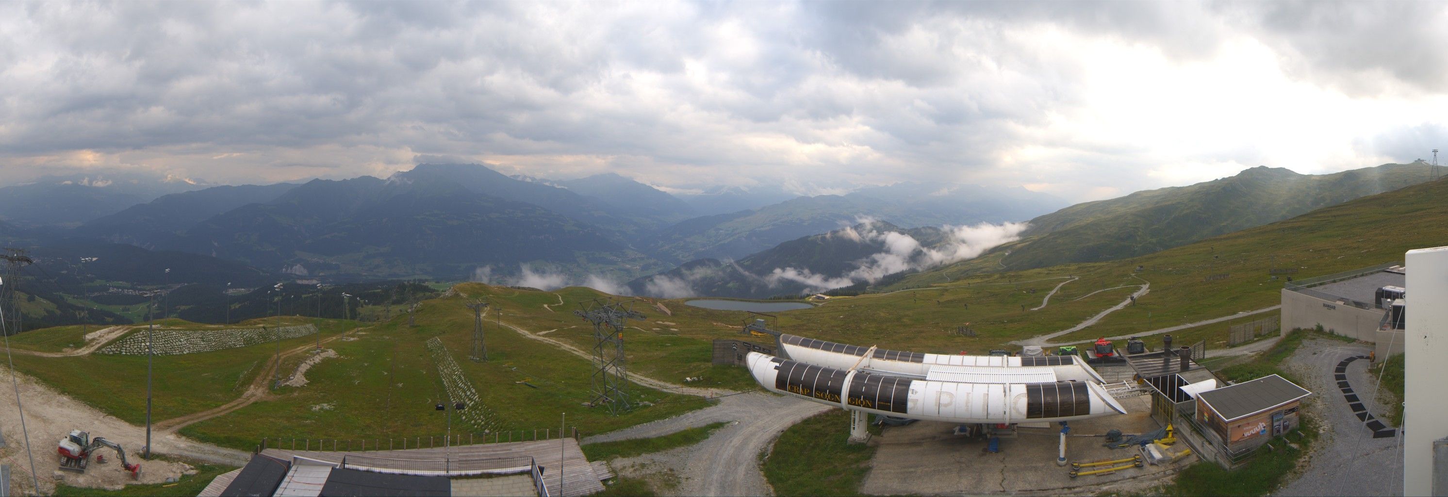 Falera: Stn. Crap Sogn Gion › Südwesten: GALAAXY Main Station - Snowpark Curnius - Lag Falerin