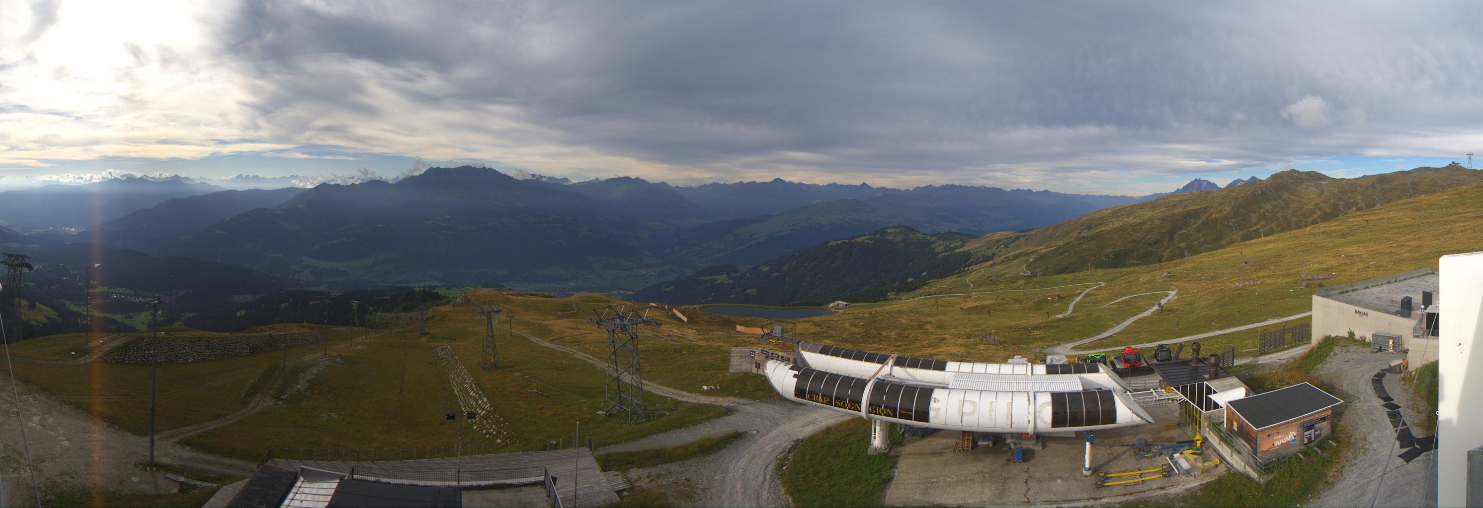 Falera: Stn. Crap Sogn Gion › Südwesten: GALAAXY Main Station - Snowpark Curnius - Lag Falerin