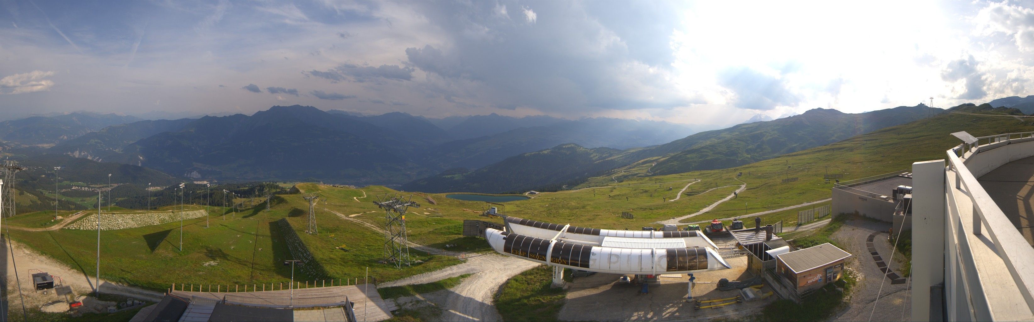 Falera: Stn. Crap Sogn Gion › Südwesten: GALAAXY Main Station - Snowpark Curnius - Lag Falerin