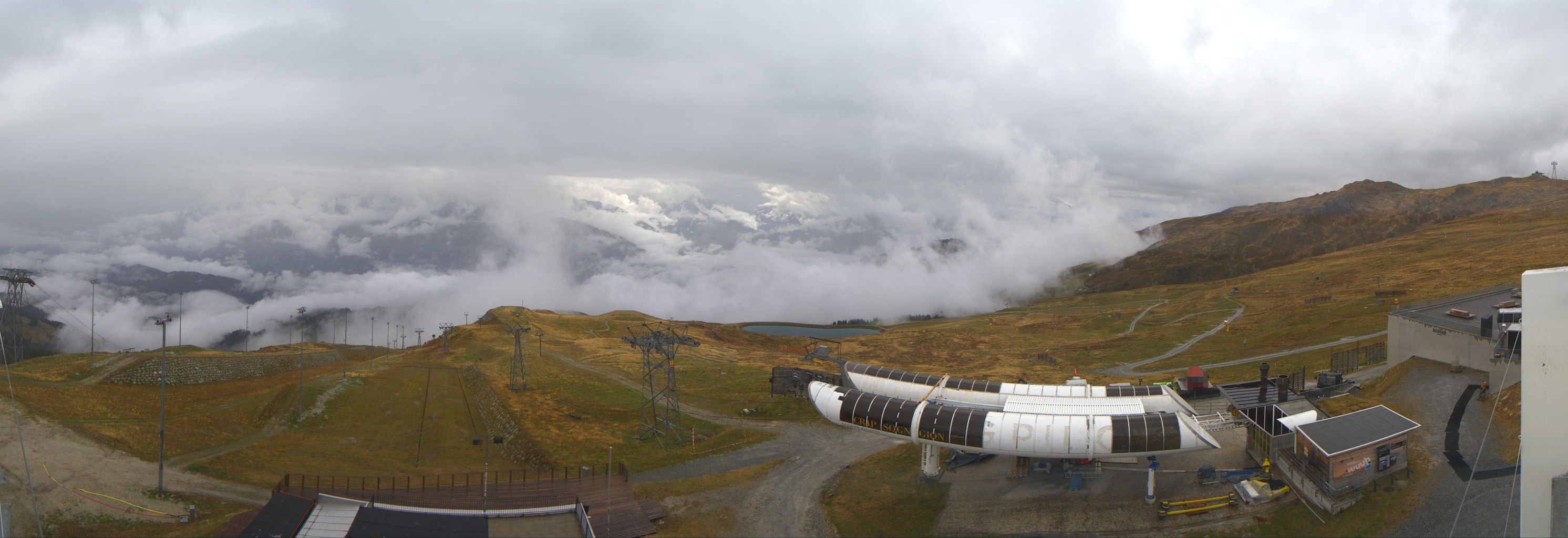 Falera: Stn. Crap Sogn Gion › Südwesten: GALAAXY Main Station - Snowpark Curnius - Lag Falerin
