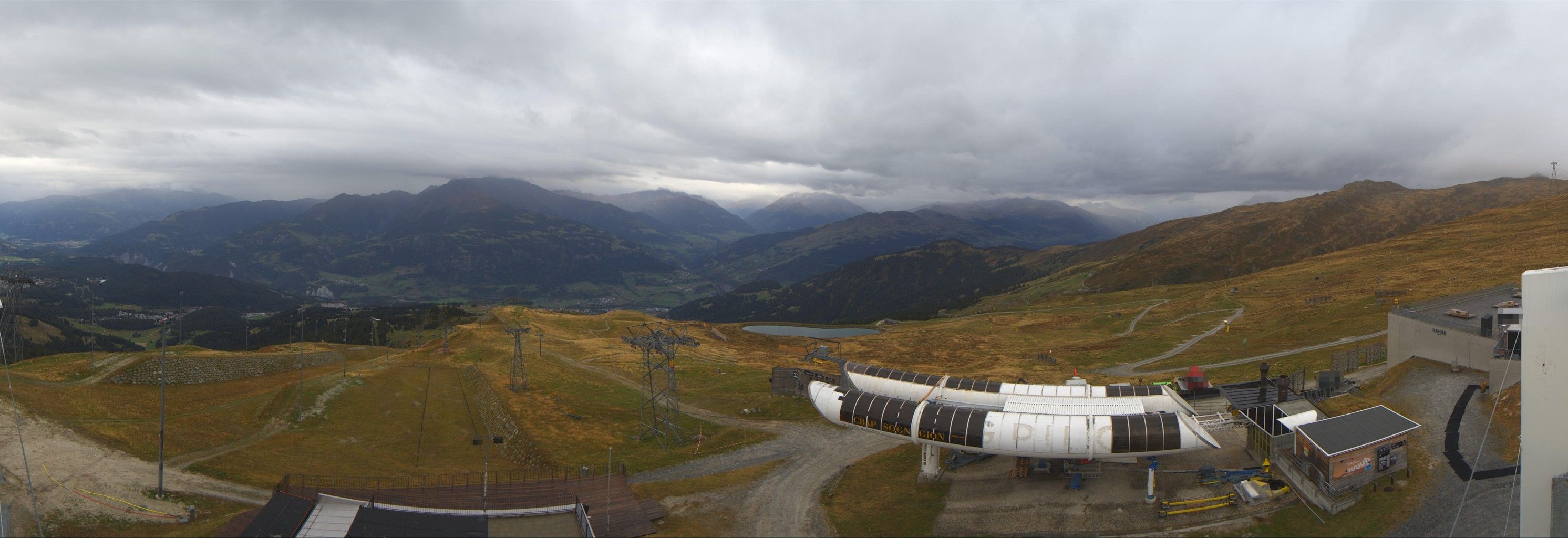 Falera: Stn. Crap Sogn Gion › Südwesten: GALAAXY Main Station - Snowpark Curnius - Lag Falerin