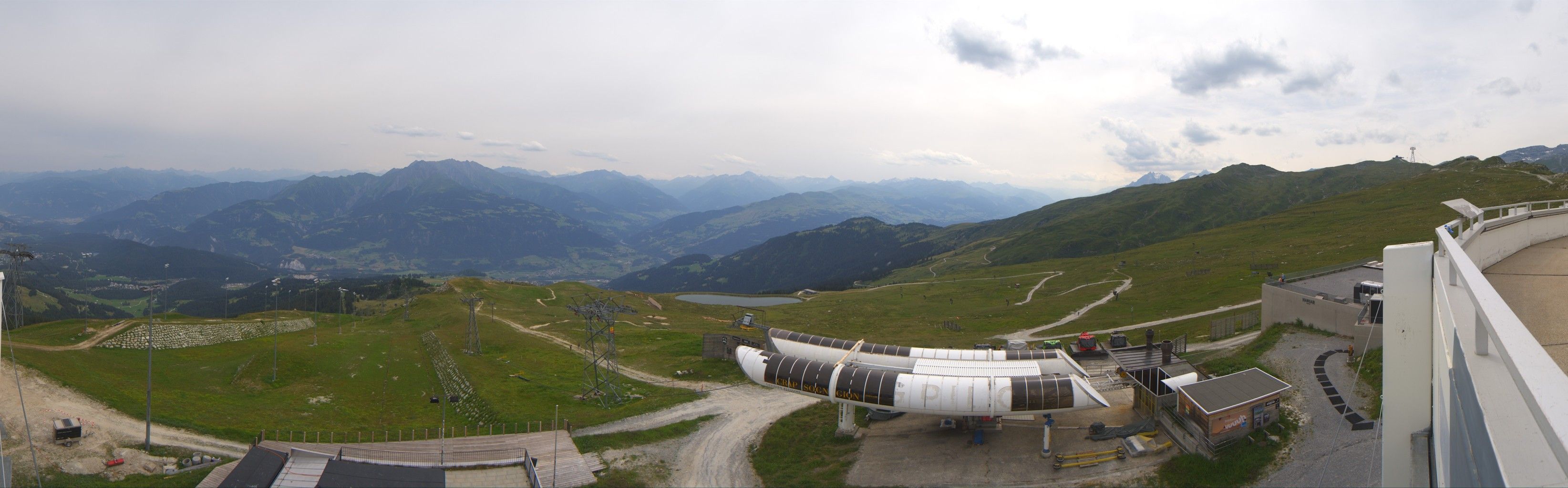 Falera: Stn. Crap Sogn Gion › Südwesten: GALAAXY Main Station - Snowpark Curnius - Lag Falerin
