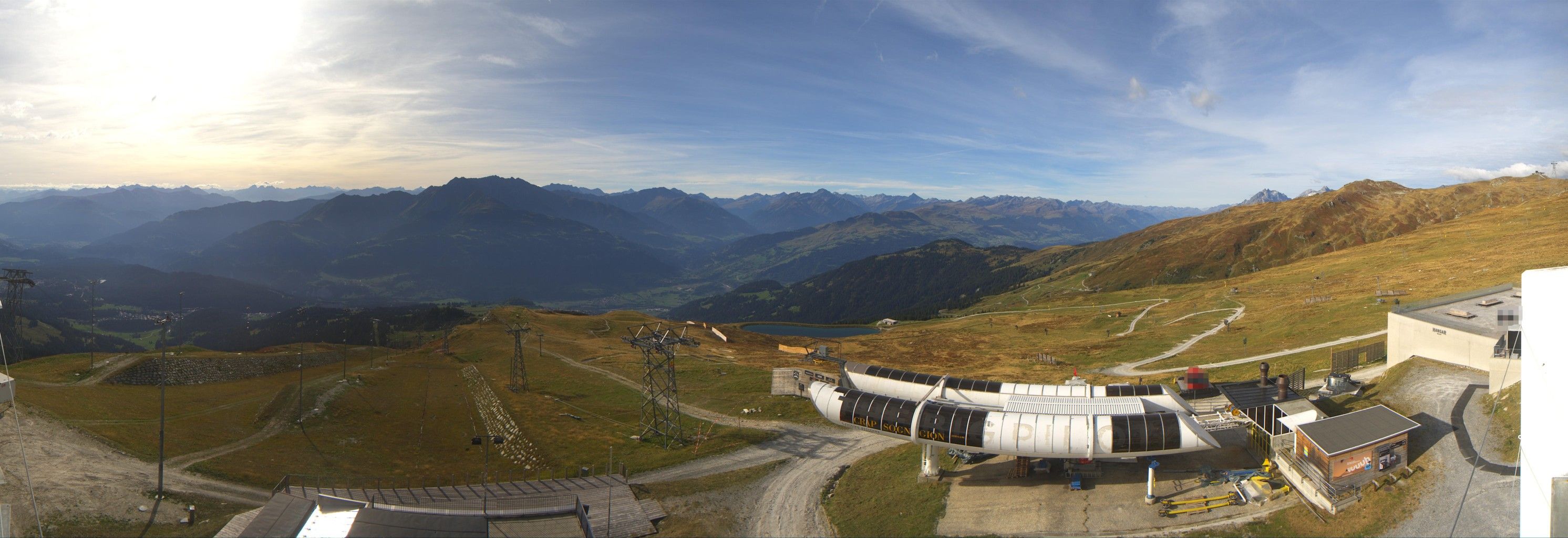 Falera: Stn. Crap Sogn Gion › Südwesten: GALAAXY Main Station - Snowpark Curnius - Lag Falerin