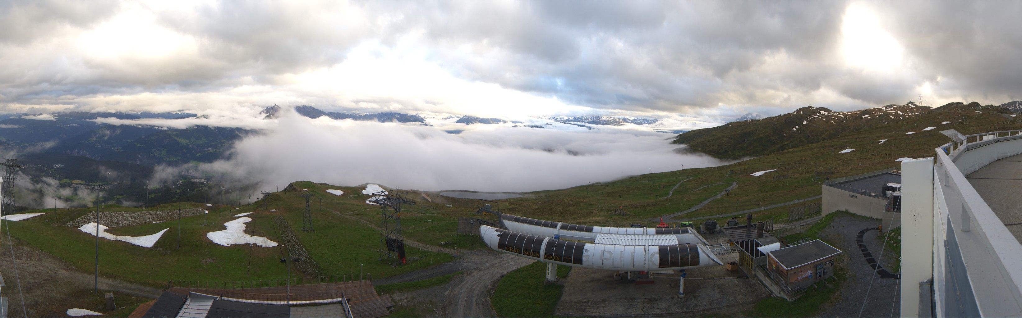 Falera: Stn. Crap Sogn Gion › Südwesten: GALAAXY Main Station - Snowpark Curnius - Lag Falerin