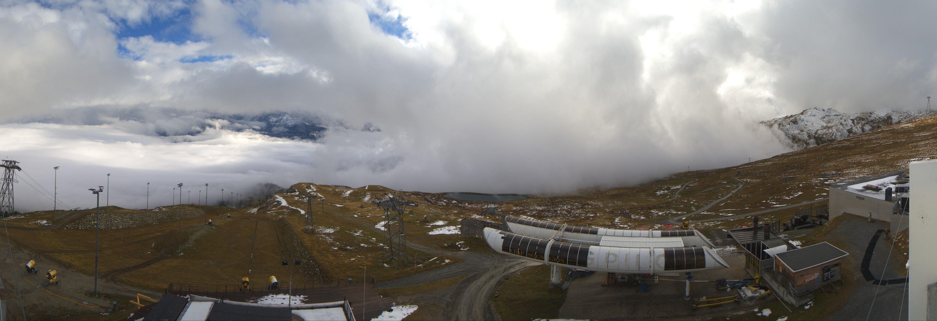 Falera: Stn. Crap Sogn Gion › Südwesten: GALAAXY Main Station - Snowpark Curnius - Lag Falerin